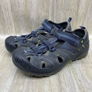 Merrell Sandals Size 3 Youth‎ Hydro Hiker Blue Gray Water Hiking Shoes Kids 3